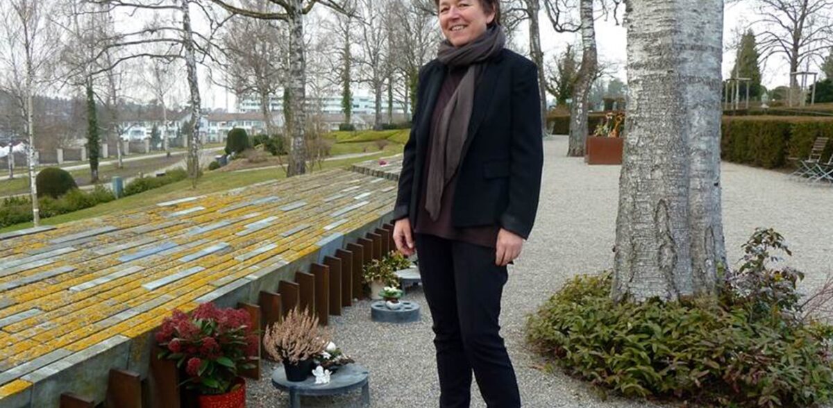 Respekt: Christine Farner Breu, Leiterin Friedhofverwaltung, Stadtgrün Winterthur