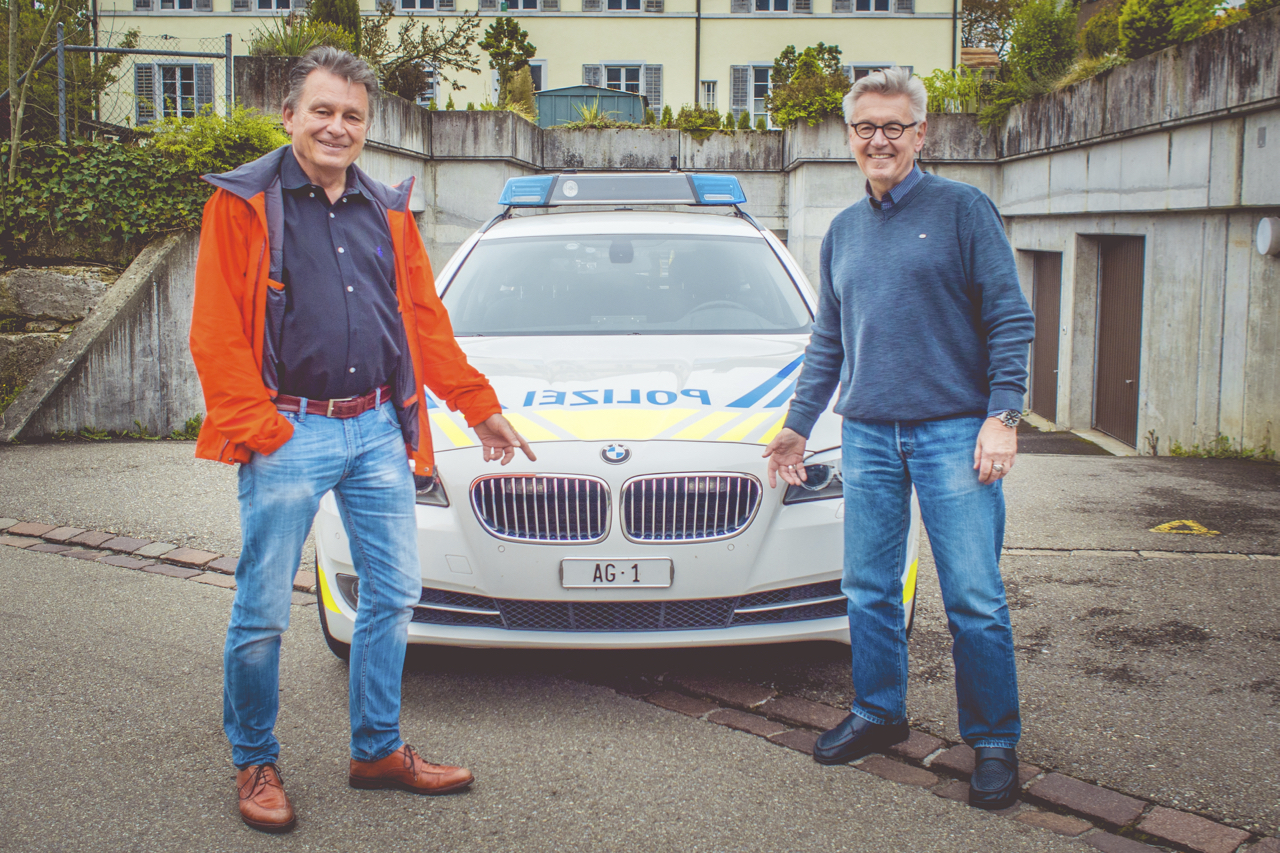 Horst Hablitz, Polizeipsychologe der Aargauer Kantonspolizei und DeinAdieu-Autor Martin Schuppli