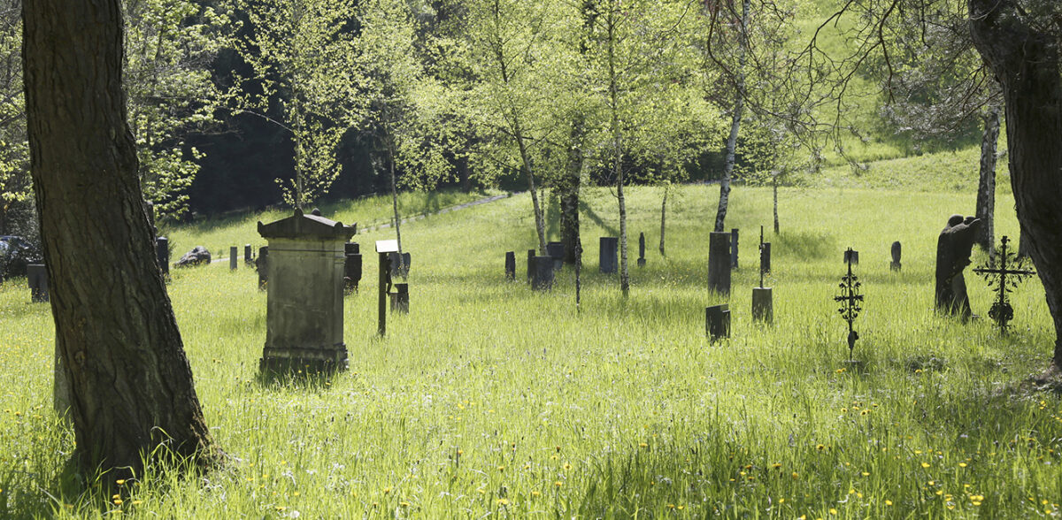 Friedhof Friedental in Luzern.