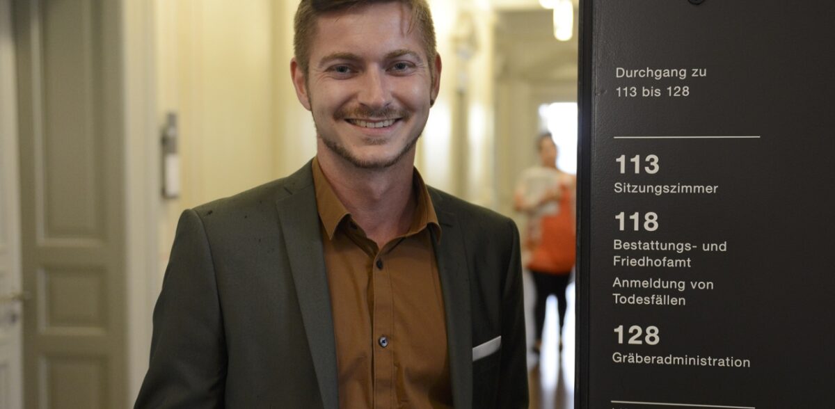 Bestattungsplaner Yannick Landolt