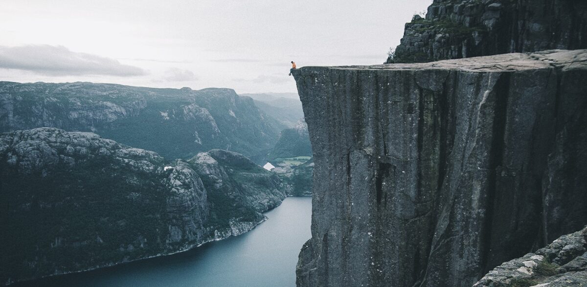 Preikestolen, Norwegen. (Foto: ©Valentin Manhart, TwinTheWorld.ch)