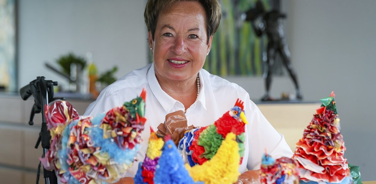 ALS-Patientin Claudine Zuberbühler