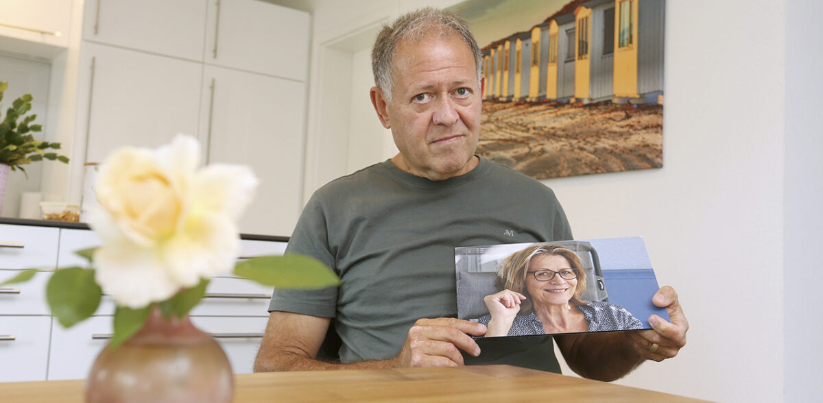Herzinfarkt überlebt. Frau gestorben. Franz von Matt.