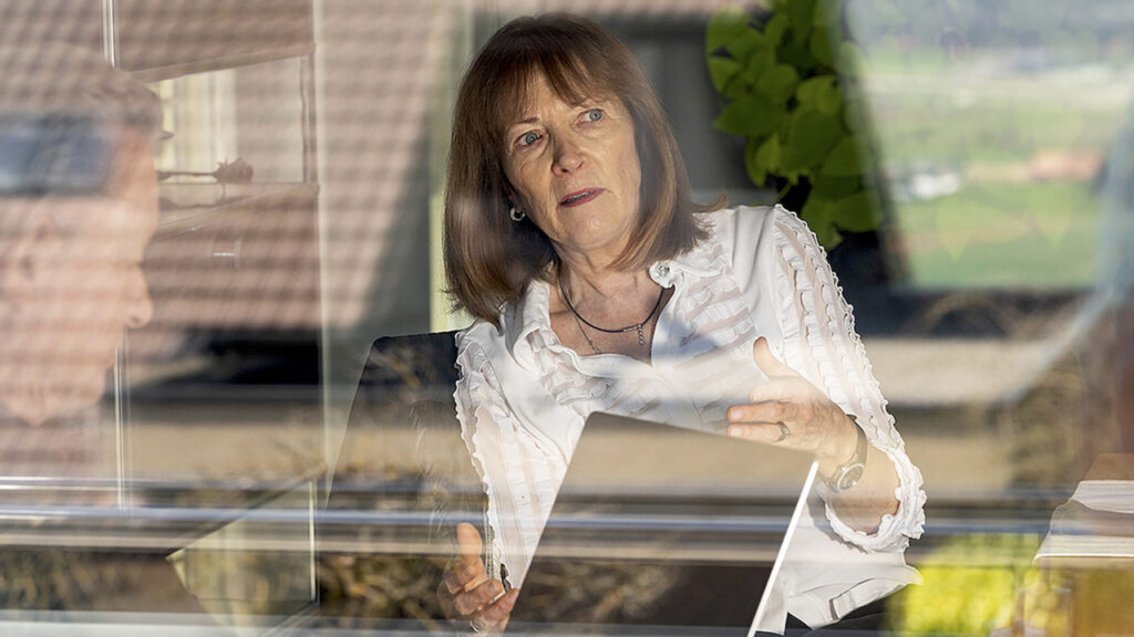 Therese Junker, freiwillige Flüchtlingshelferin